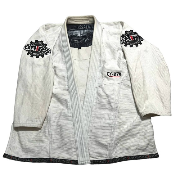 GRIPS Brazilian Jiu Jitsu Alliance LIMITED EDITION CY-074 Men's A4 Top BJJ - Picture 1 of 11